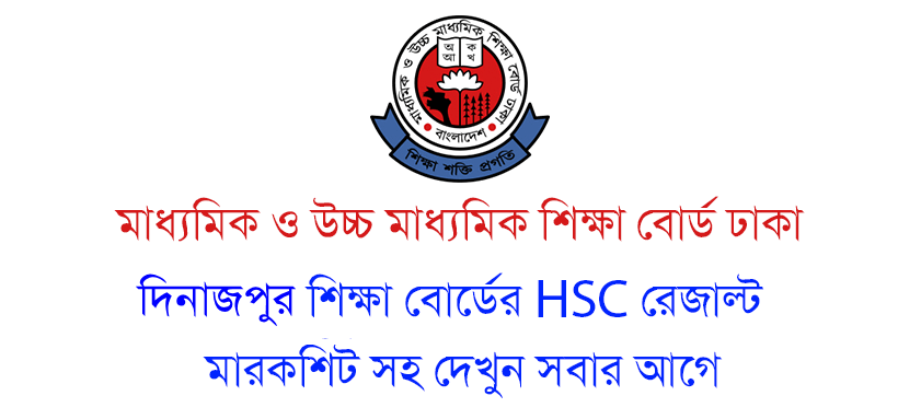 Dinajpur Board HSC Result 2023 With Full Marksheet Download