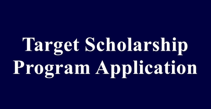 Target Scholarship Program Application