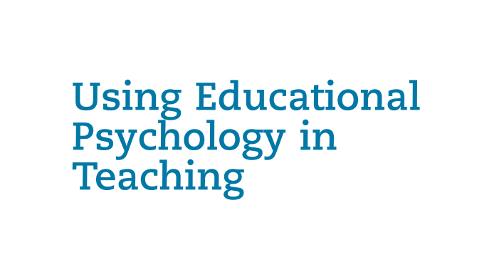 Using Educational Psychology In Teaching PDF Download For Free