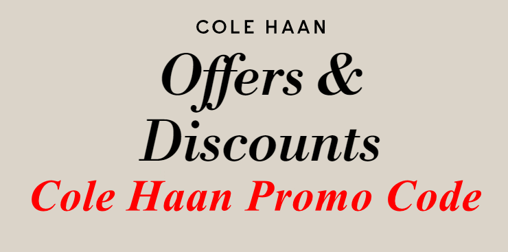 Cole Haan promo code