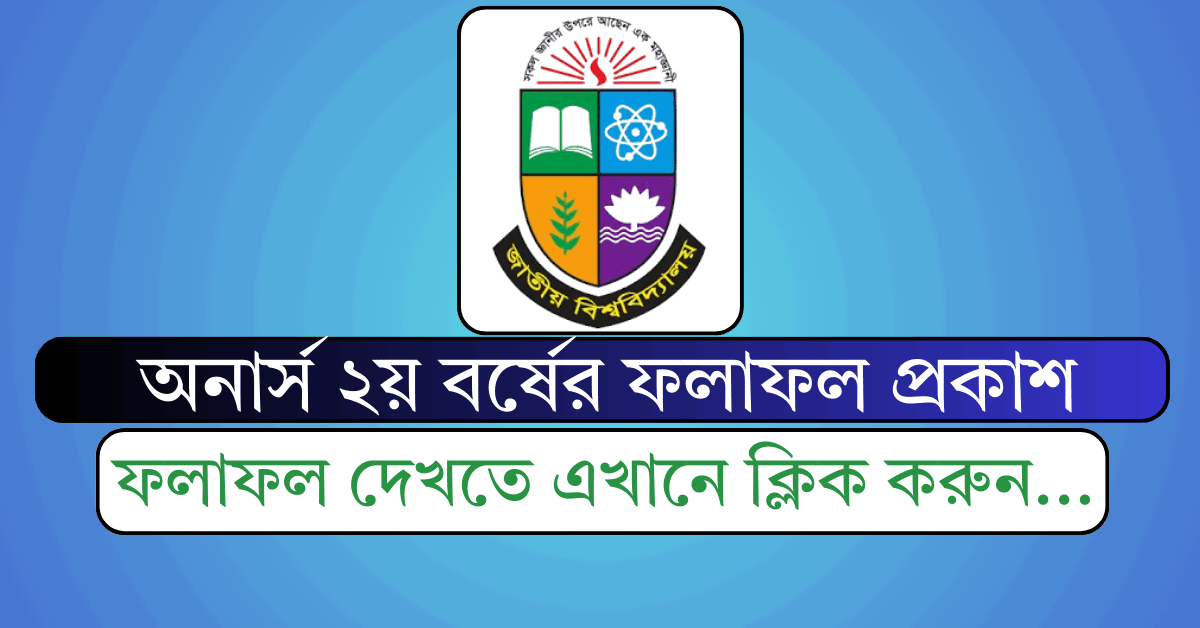 Honours 2nd Year Result
